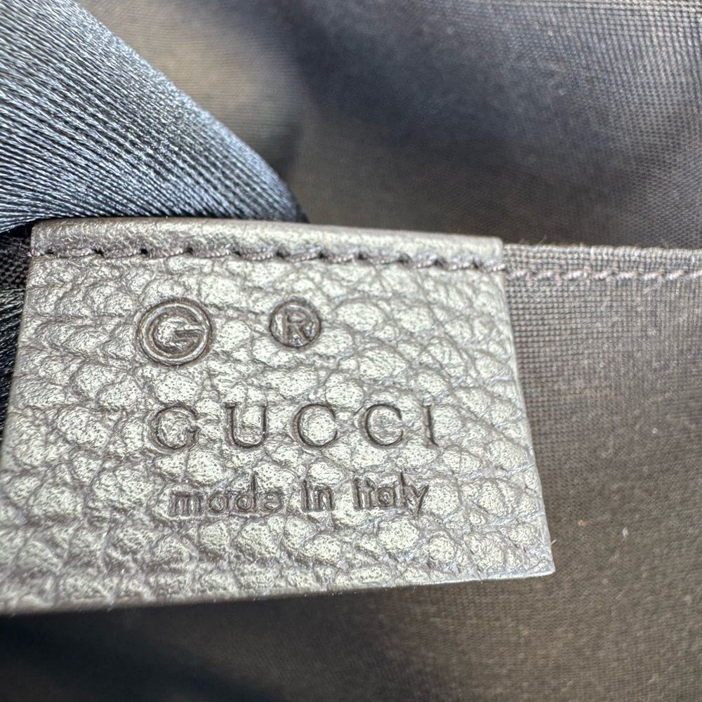 Gucci Beige and Brown Monogram Bag - Picture 11 of 13